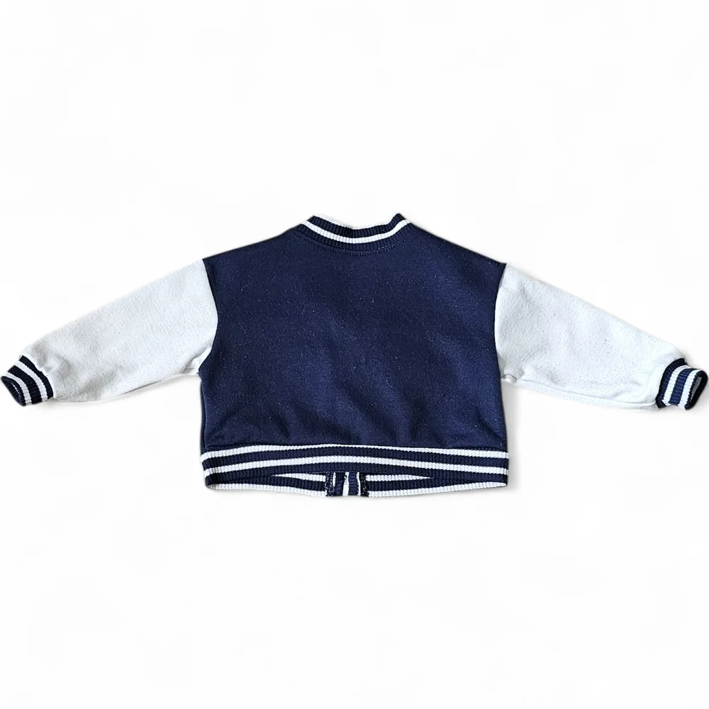 Bluey Baby Varsity Cardigan Jacket Size 12M